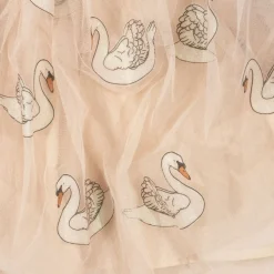 Konges Sløjd Fayette Kjole - Swan Glitter*Born Kjoler & Nederdele