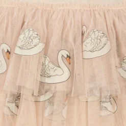 Konges Sløjd Fayette Kjole - Swan Glitter*Born Kjoler & Nederdele