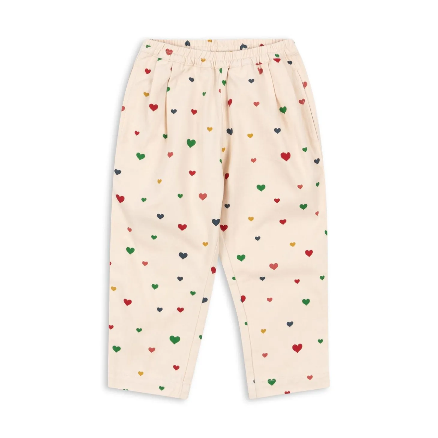 Konges Sløjd Fen Bukser - Multi Heart Blush*Born Bukser & Shorts