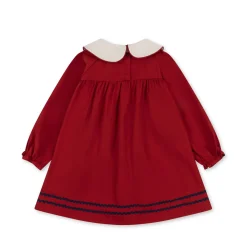 Konges Sløjd Festive Emeline Kjole - Savy Red*Born Kjoler & Nederdele