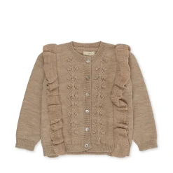 Konges Sløjd Fiol Cardigan Med Flaeser - Moonlight*Born Cardigans