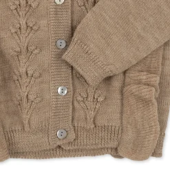Konges Sløjd Fiol Cardigan Med Flaeser - Moonlight*Born Cardigans