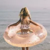 Konges Sløjd Gennemsigtig Flydering - Blush Transparent* Svømmeudstyr