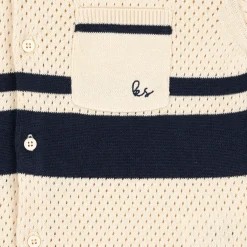 Konges Sløjd Hai Strikbluse - Blue Stripe*Born Overdele