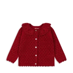 Konges Sløjd Holiday Strikket Cardigan - Savy Red*Born Cardigans