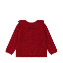 Konges Sløjd Holiday Strikket Cardigan - Savy Red*Born Cardigans