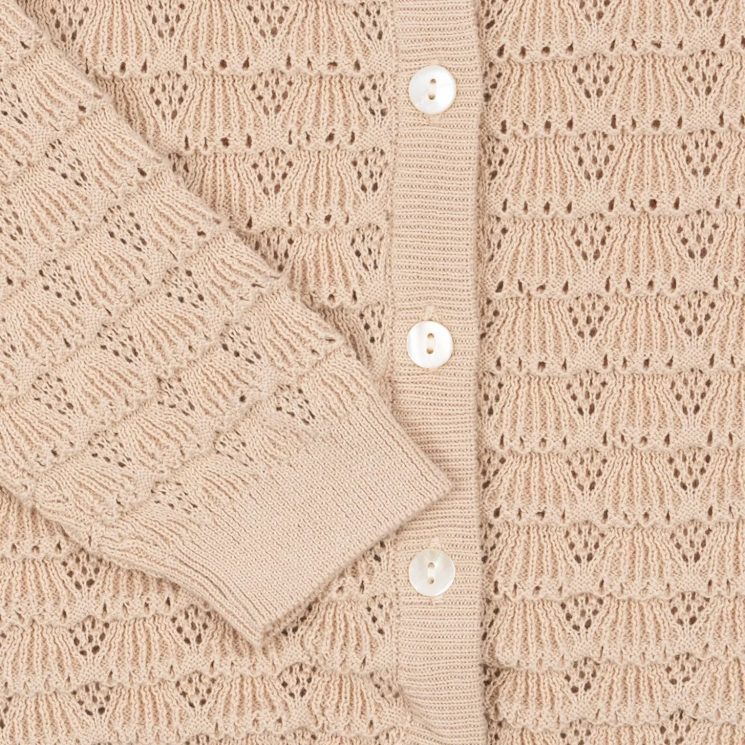 Konges Sløjd Iris Strikcardigan - Powder Puff*Born Cardigans