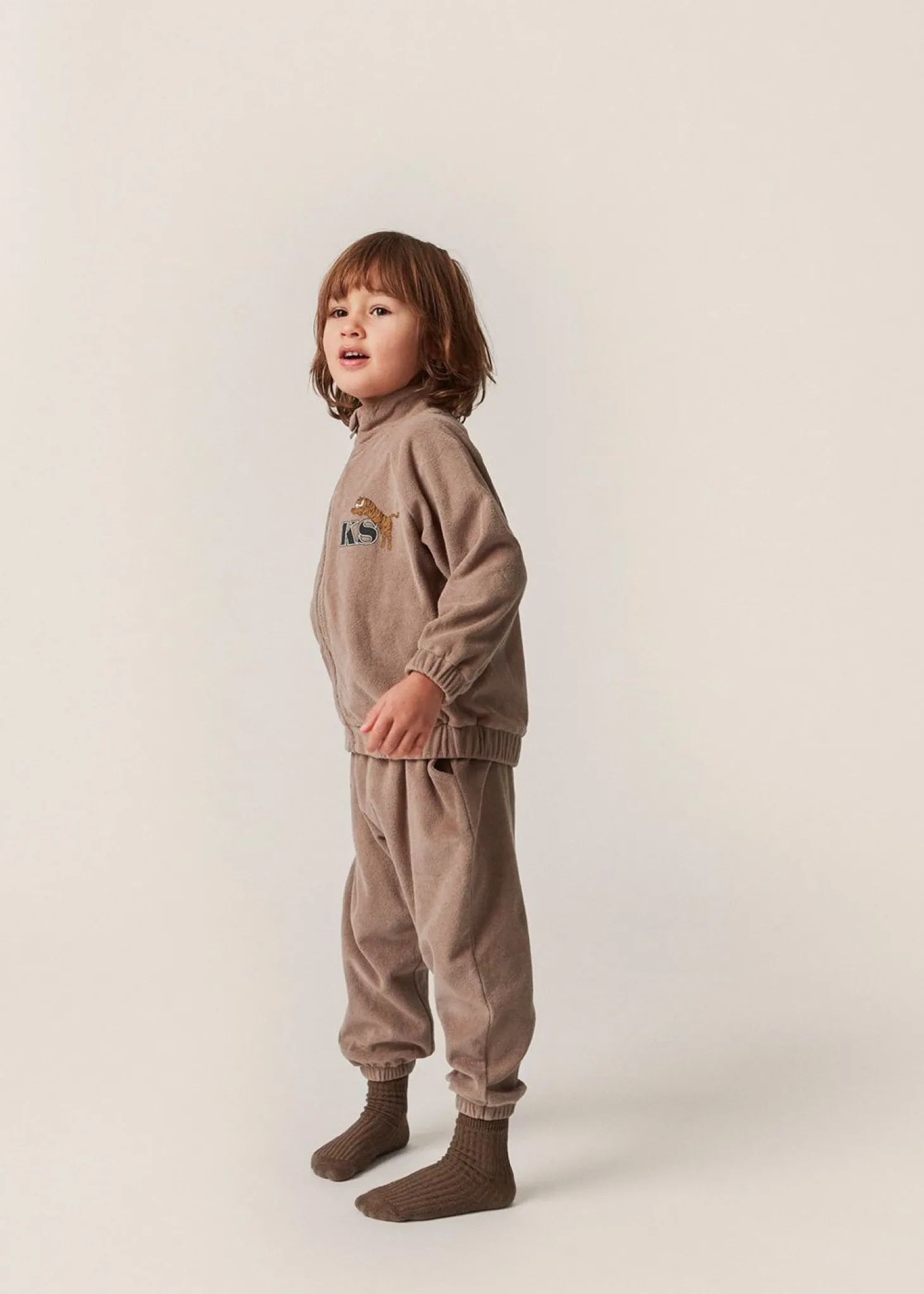 Konges Sløjd Itty Joggingbukser - Desert Taupe*Born Bukser & Shorts