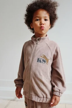 Konges Sløjd Itty Joggingtroje - Desert Taupe*Born Overdele