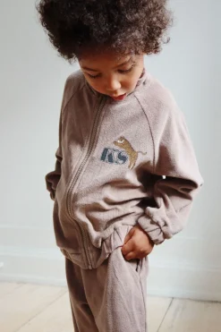 Konges Sløjd Itty Joggingtroje - Desert Taupe*Born Overdele