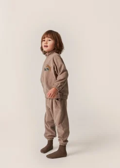 Konges Sløjd Itty Joggingtroje - Desert Taupe*Born Overdele