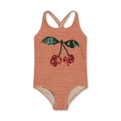 Konges Sløjd Jade Badedragt - Glitter Stripe*Born Badedragter & Bikinis