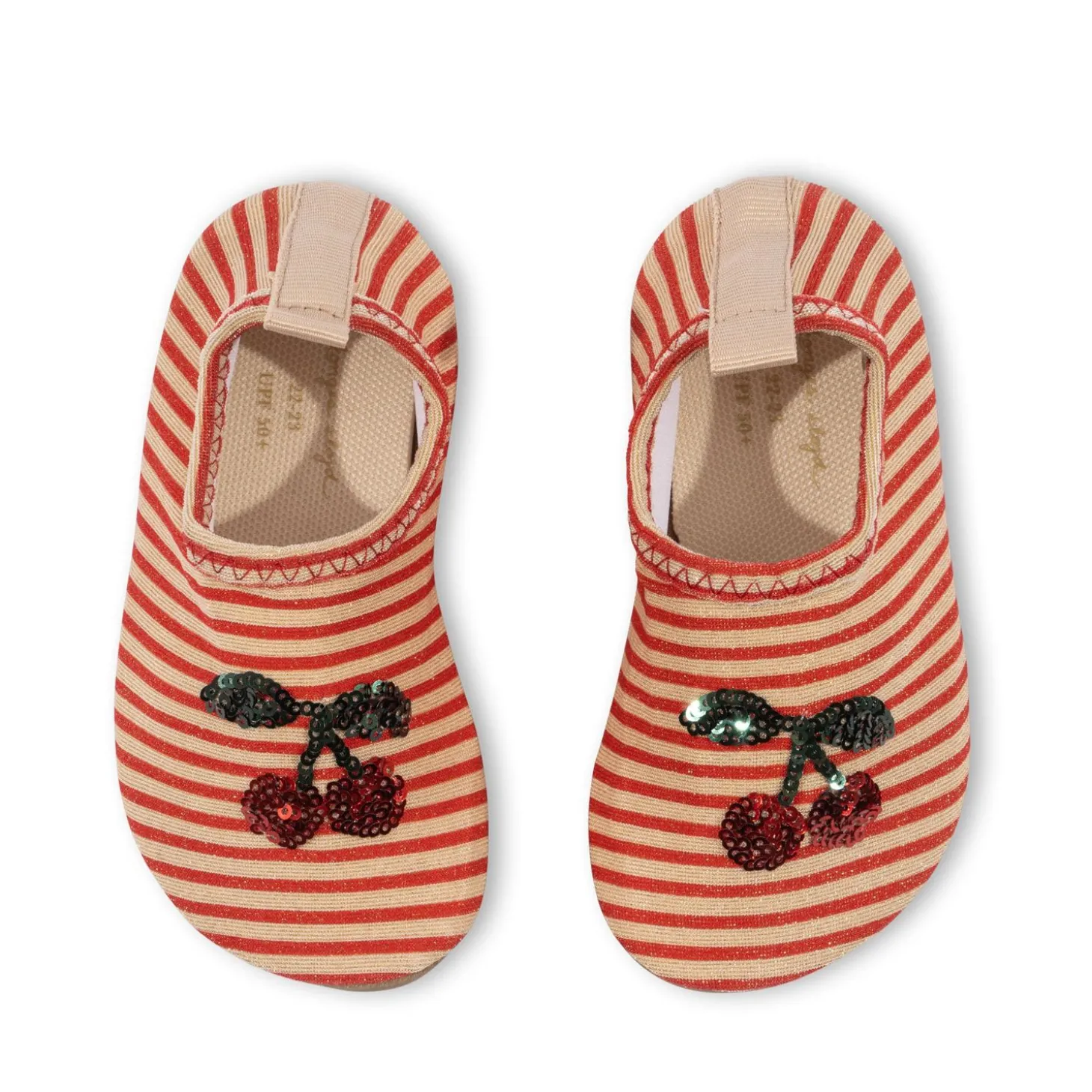 Konges Sløjd Jade Badesko - Glitter Stripe*Born Badesko