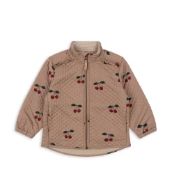 Konges Sløjd Jersey Termojakke Med Flaeser - Ma Grande Cerise Blush*Born Termotøj