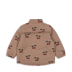 Konges Sløjd Jersey Termojakke Med Flaeser - Ma Grande Cerise Blush*Born Termotøj
