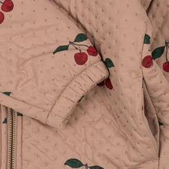 Konges Sløjd Jersey Termojakke Med Flaeser - Ma Grande Cerise Blush*Born Termotøj