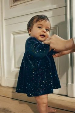 Konges Sløjd Jingle Kjole Med Bodystocking, Glimmer - Etoile Multi Sparkle*Born Heldragter