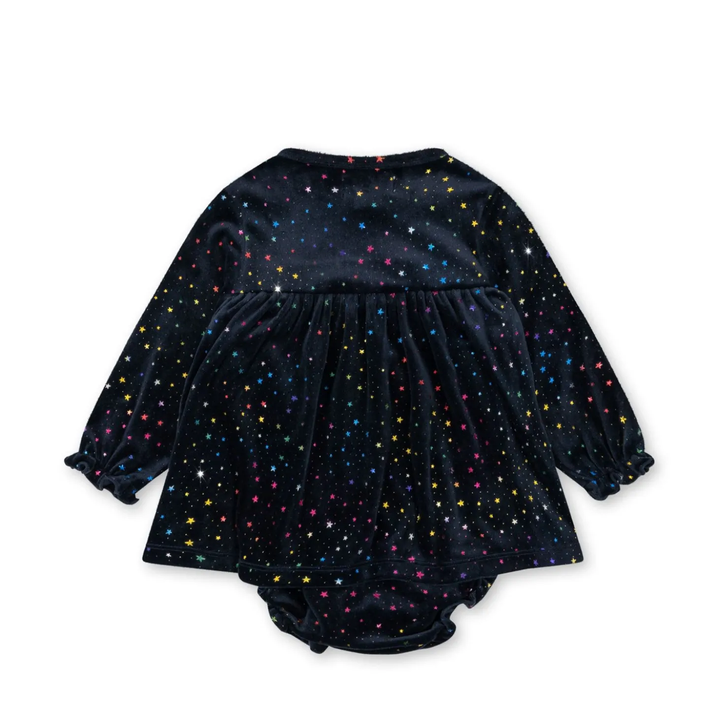 Konges Sløjd Jingle Kjole Med Bodystocking, Glimmer - Etoile Multi Sparkle*Born Heldragter