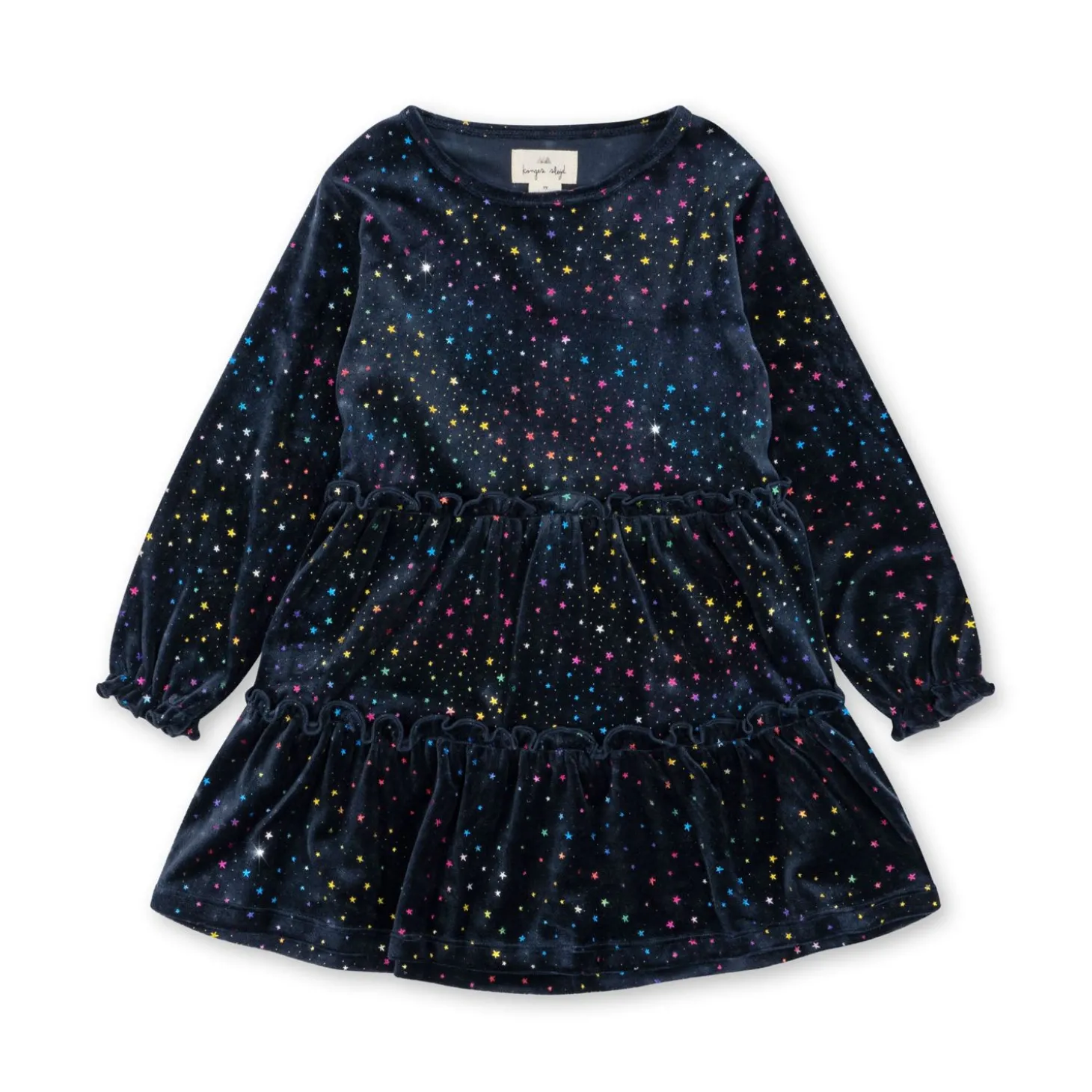 Konges Sløjd Jingle Kjole Med Glimmer - Etoile Multi Sparkle*Born Kjoler & Nederdele