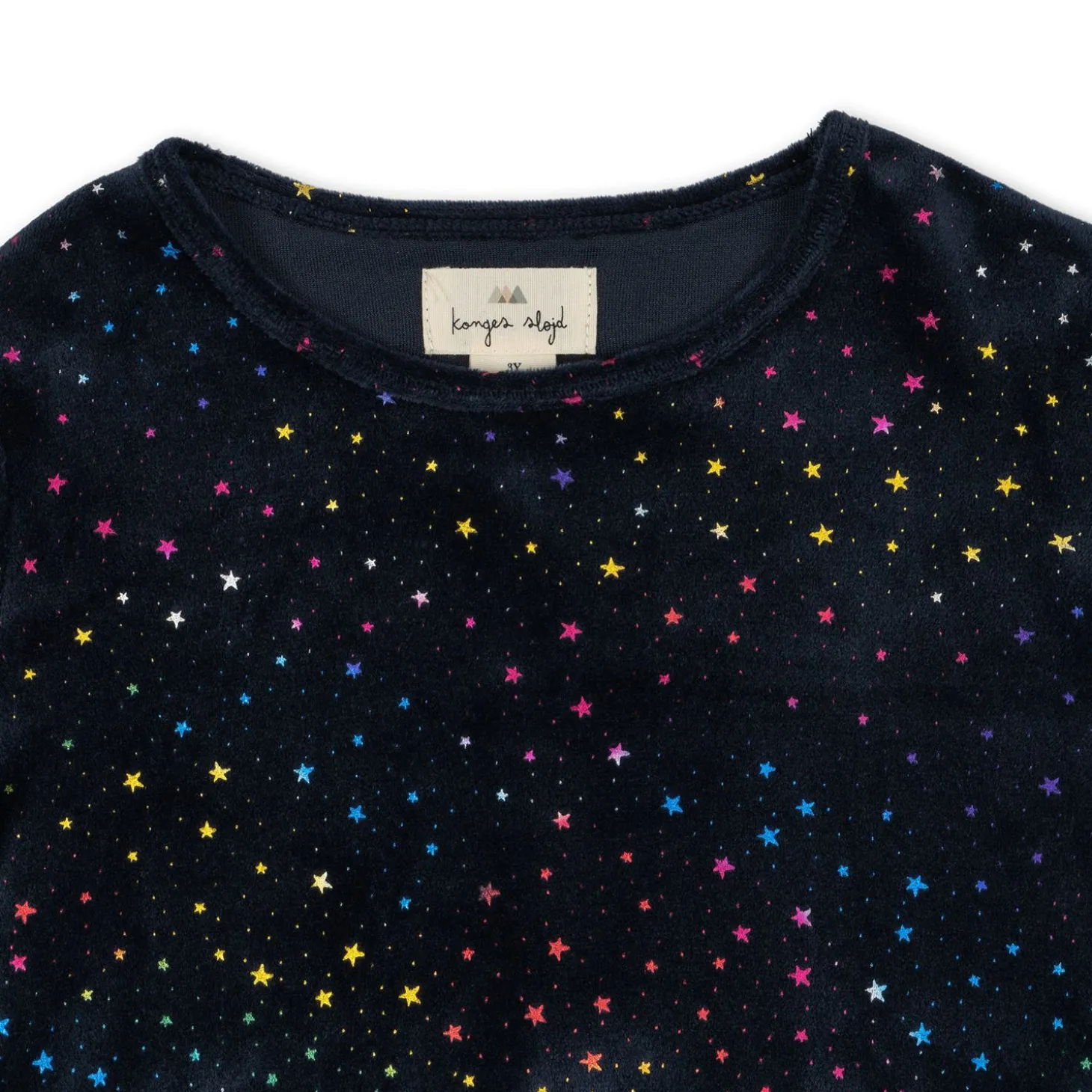 Konges Sløjd Jingle Kjole Med Glimmer - Etoile Multi Sparkle*Born Kjoler & Nederdele