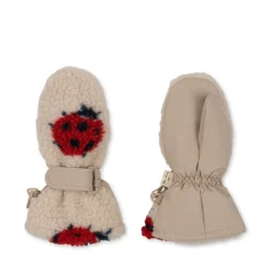 Konges Sløjd Jody Vanter - Ladybug Sand*Born Vinter-Accessories