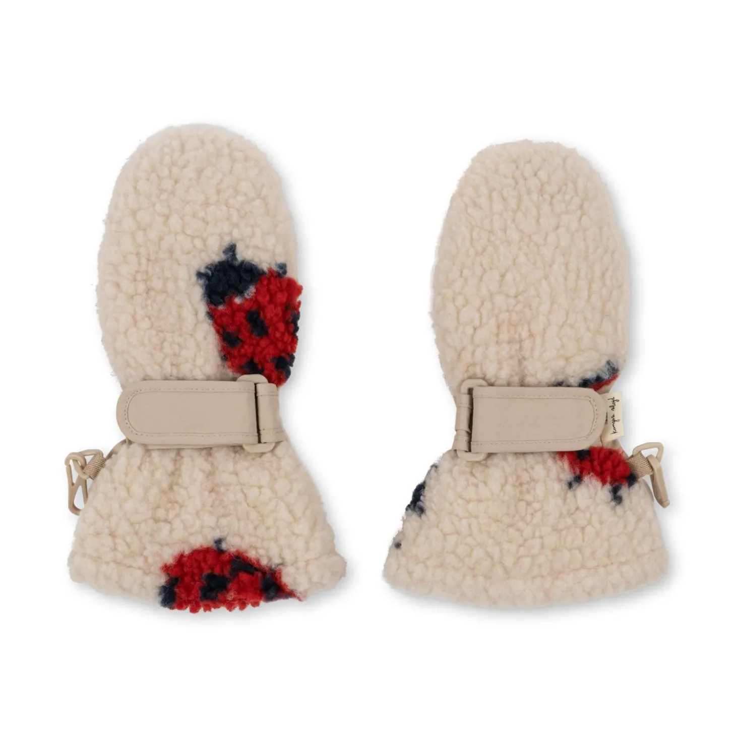 Konges Sløjd Jody Vanter - Ladybug Sand*Born Vinter-Accessories