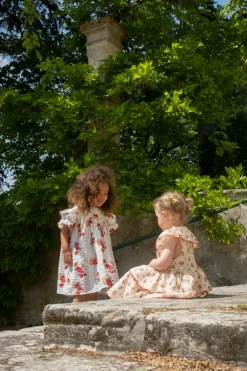 Konges Sløjd Kim Kjole - Peony Stripe*Born Kjoler & Nederdele