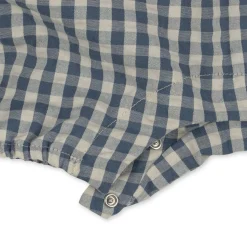 Konges Sløjd Kim Romper - Captains Blue Check*Born Heldragter