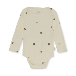 Konges Sløjd Langaermet Body - Cherry*Born Bodyer