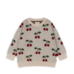 Konges Sløjd Lapis Strikbluse - Cherry*Born Overdele