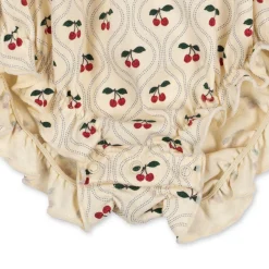 Konges Sløjd Lin Romper - Cherry Motif*Born Heldragter