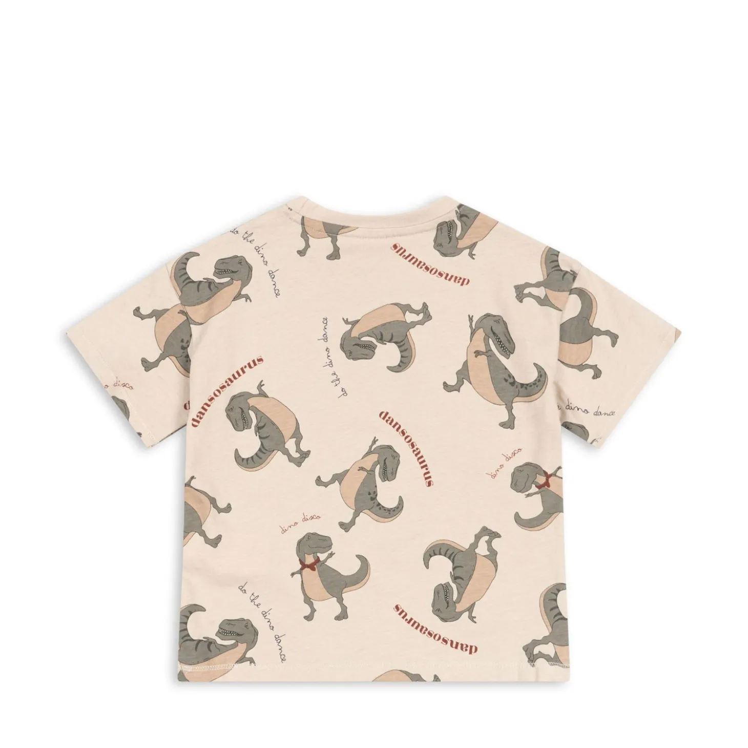 Konges Sløjd Lin T-Shirt - Dansosaurus*Born Overdele