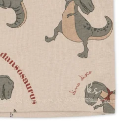 Konges Sløjd Lin T-Shirt - Dansosaurus*Born Overdele