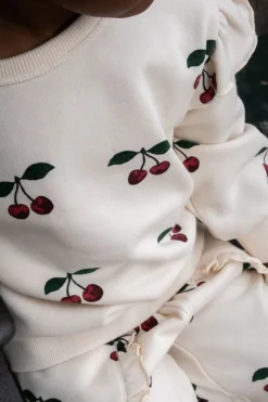Konges Sløjd Lou Bukser Med Flaeser - Ma Grande Cerise*Born Strik & Sweats