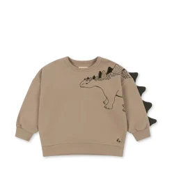 Konges Sløjd Lou Dinosaurpigge - Oxford Tan*Born Strik & Sweats