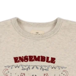 Konges Sløjd Lou Sweatshirt - Grey Melange*Born Overdele