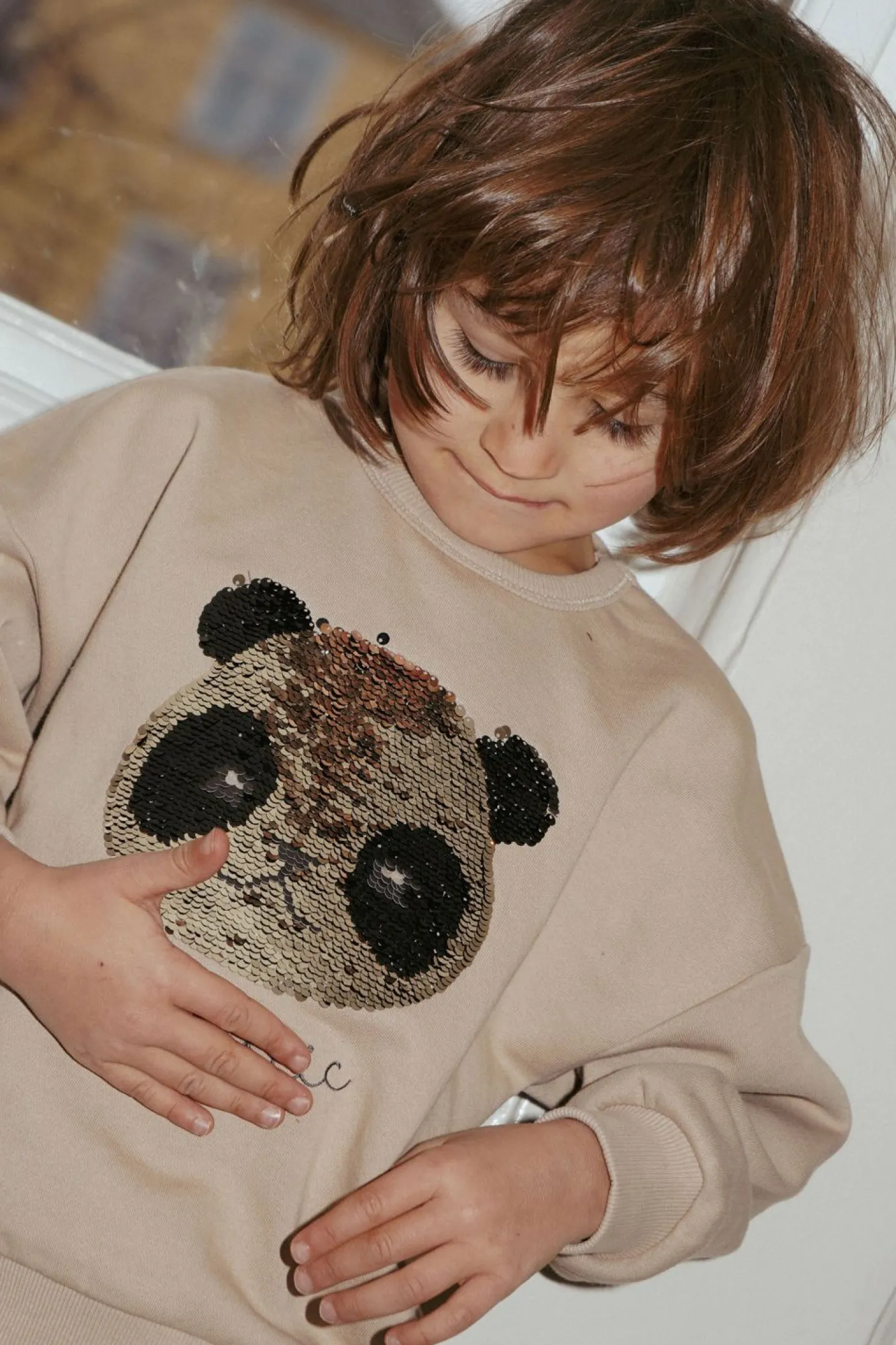 Konges Sløjd Lou Sweatshirt - Oxford Tan*Born Overdele