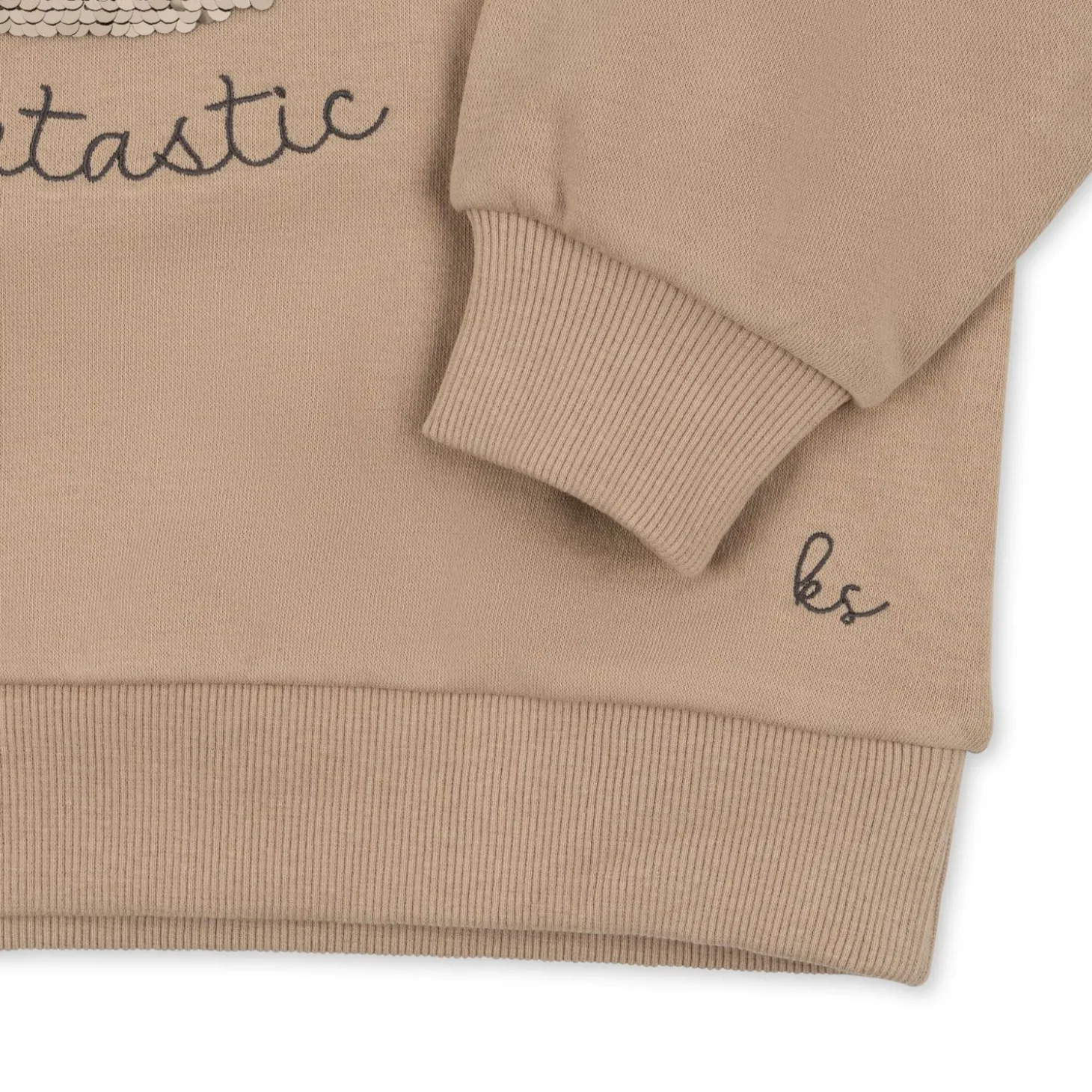 Konges Sløjd Lou Sweatshirt - Oxford Tan*Born Overdele