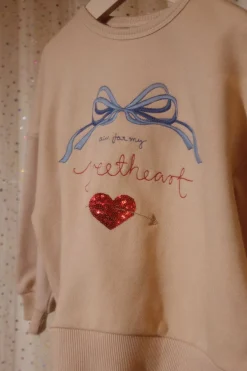 Konges Sløjd Lou Sweatshirt Glitter - Coeur Frappe*Born Overdele