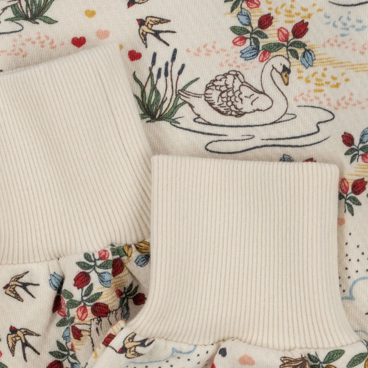 Konges Sløjd Loupy Lou Bukser Med Flaeser - Mizumi*Born Strik & Sweats