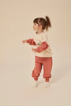 Konges Sløjd Loupy Lou Joggingbukser - Canyon Rose*Born Strik & Sweats