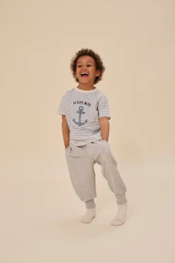 Konges Sløjd Loupy Lou Joggingbukser - Grey Melange*Born Strik & Sweats