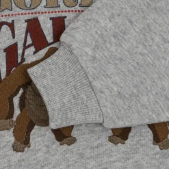Konges Sløjd Loupy Lou Sweatshirt - Grey Melange*Born Overdele