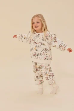 Konges Sløjd Loupy Lou Sweatshirt Med Flaeser - Mizumi*Born Overdele
