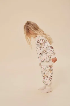 Konges Sløjd Loupy Lou Sweatshirt Med Flaeser - Mizumi*Born Overdele