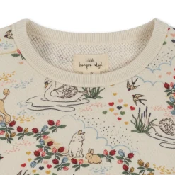 Konges Sløjd Loupy Lou Sweatshirt Med Flaeser - Mizumi*Born Overdele