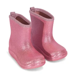 Konges Sløjd Luc Lightweight Glitter Rain Boots - Glitter Rose*Born Støvler