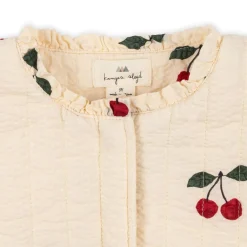 Konges Sløjd Lunella Quiltet Jakke - Mon Grand Cherry*Born Jakker