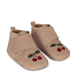 Konges Sløjd Mamour Broderede Futter - Dusty Pink*Born Prewalkers