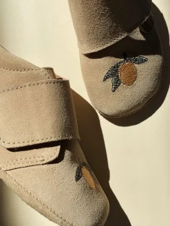 Konges Sløjd Mamour Broderede Futter - Sand*Born Prewalkers